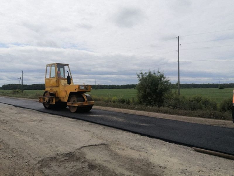 В Пижанском районе начался ремонт дороги Советск – Яранск – Обухово.